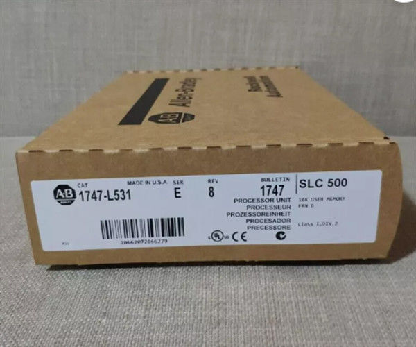 Allen-Bradley 1747-L531 SLC 5/03 Processore Memoria 8K, DH485 e RS-232, Serie E